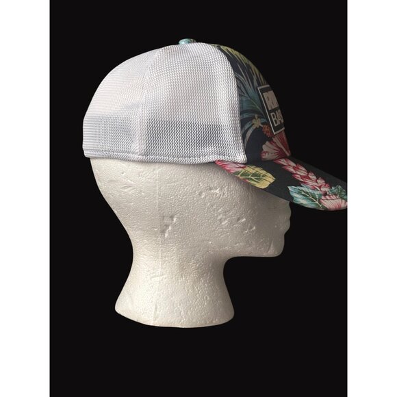 Ripken Baseball Floral & Mesh Trucker Hat XS By Domeheadwear - Picture 6 of 8